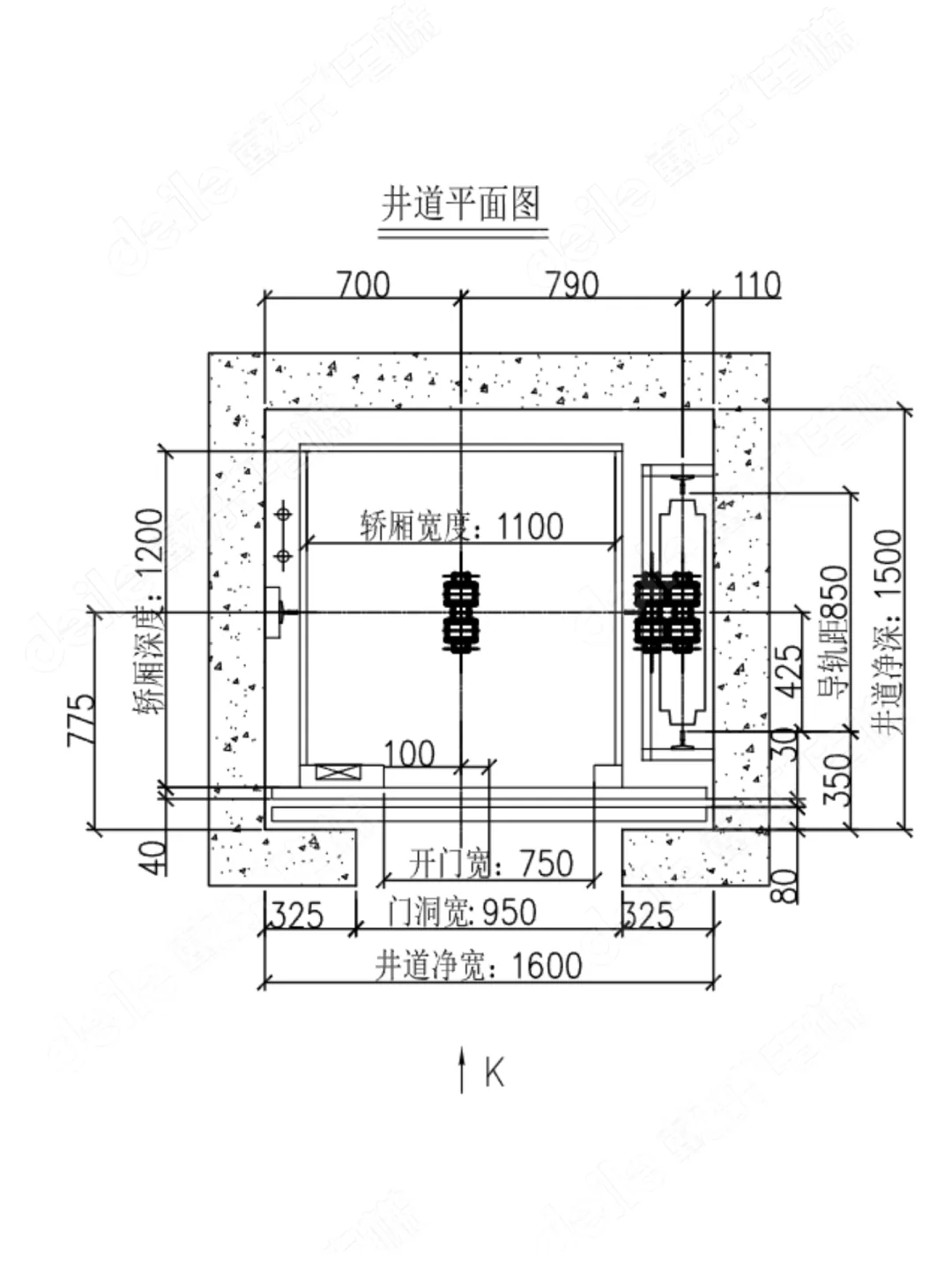 上海金山 三跑楼梯+封闭式电梯实拍案例 现场实拍 7