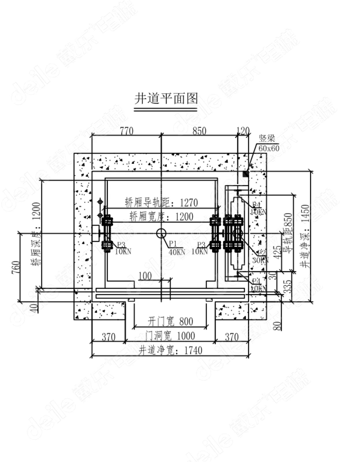 杭州余杭 楼梯对面封闭电梯案例 现场实拍 2